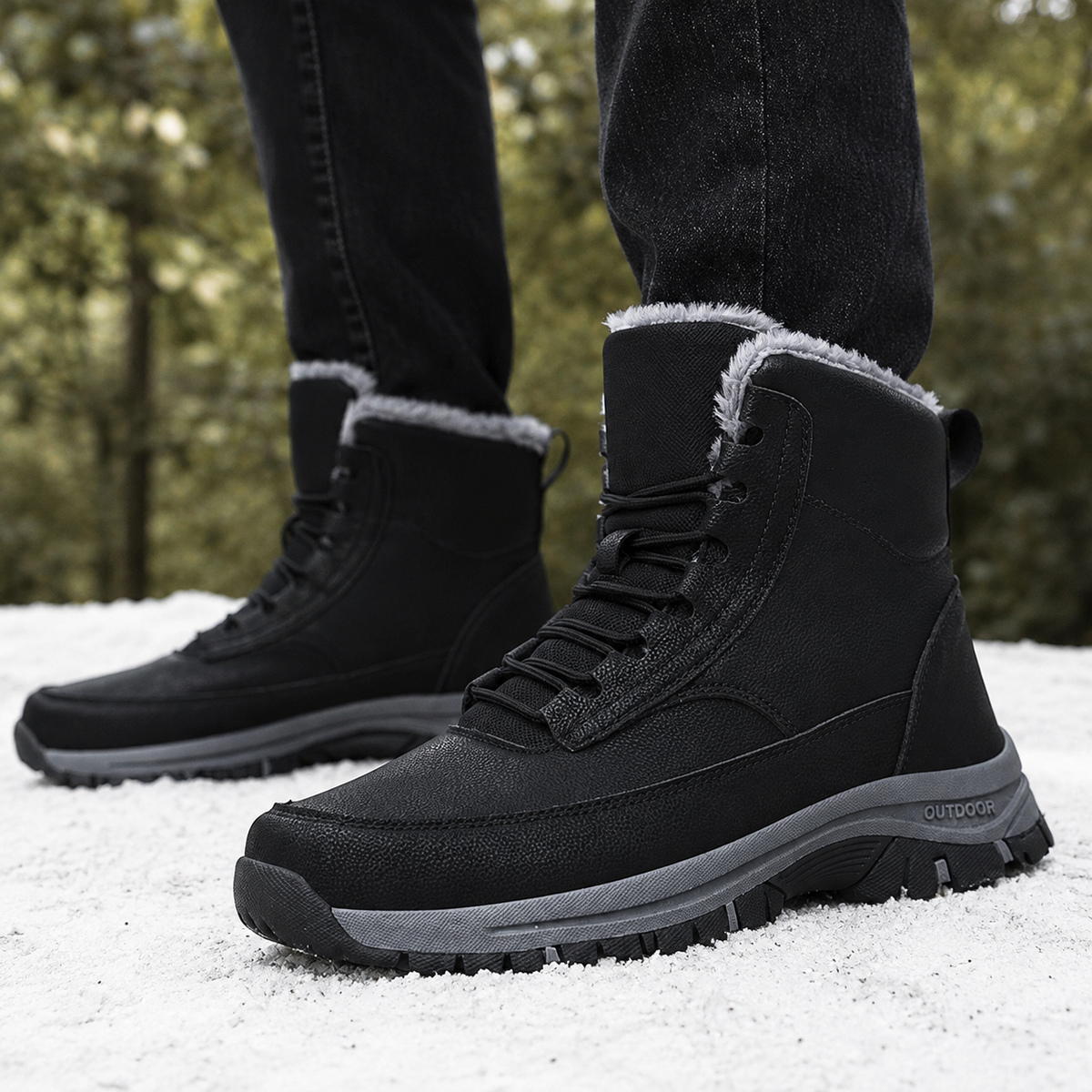 Waterproof Insulated Snow Boots